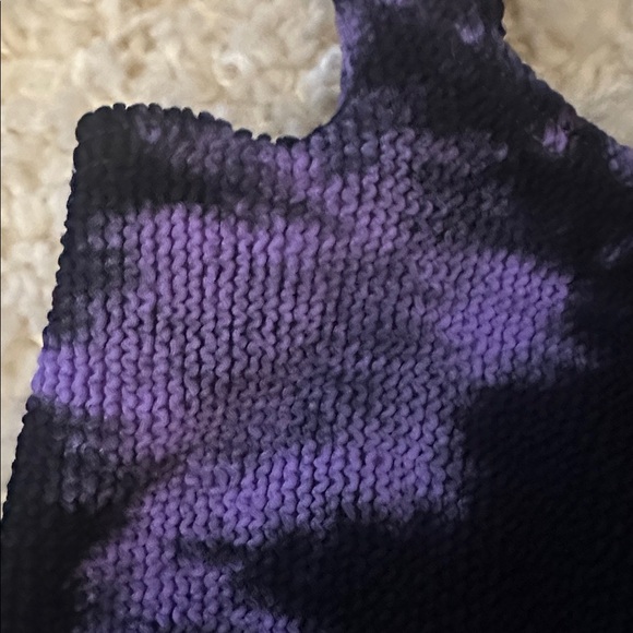 NWT BOND EYE Maya purple  black monokini o/s - Picture 7 of 9